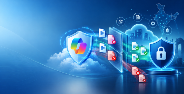 Microsoft 365 Copilot data security governance framework preventing data oversharing for Indian enterprises by Cloud 9 Infosystems